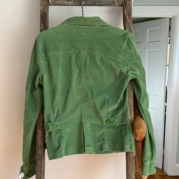 Cute courdouroy jacket, in a great emerald green color! - Picture 4 of 5